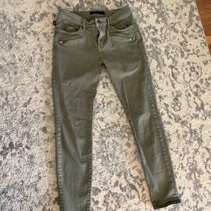 Rock & Republic green jeans size 8